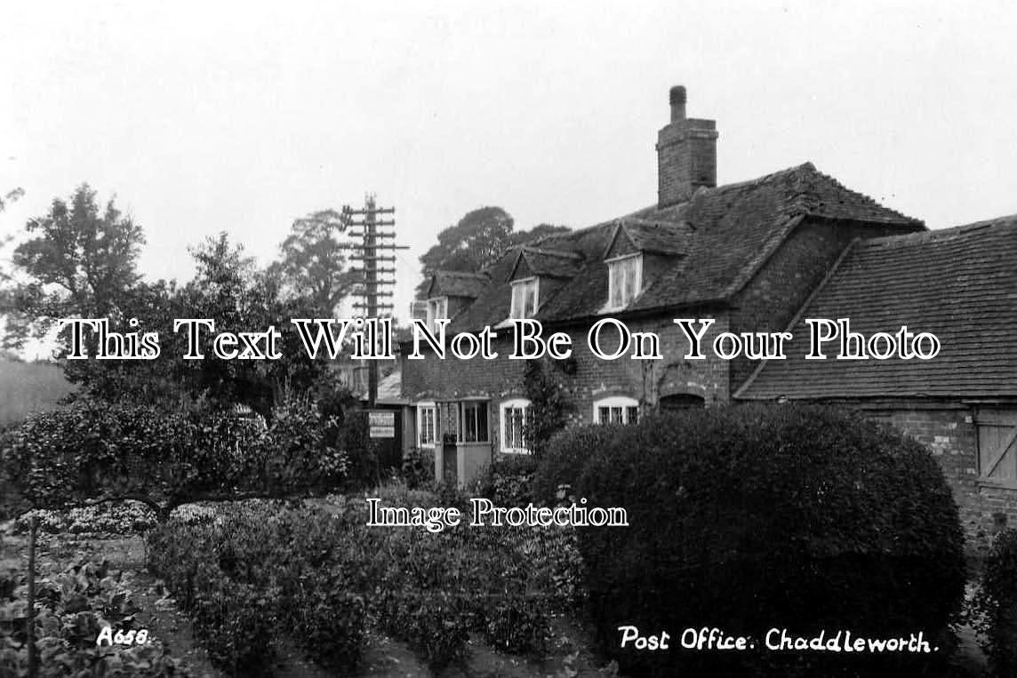 BK 696 - Chaddleworth Post Office, Newbury, Berkshire c1920