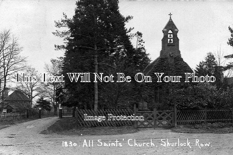 BK 697 - All Saints Church, Shurlock Row, Berkshire
