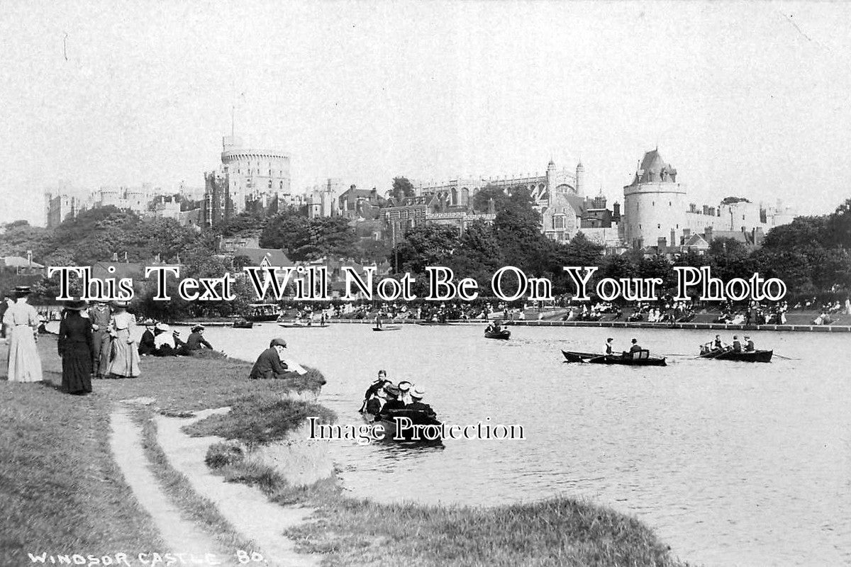 BK 72 - Windsor Castle, Berkshire Lake etc