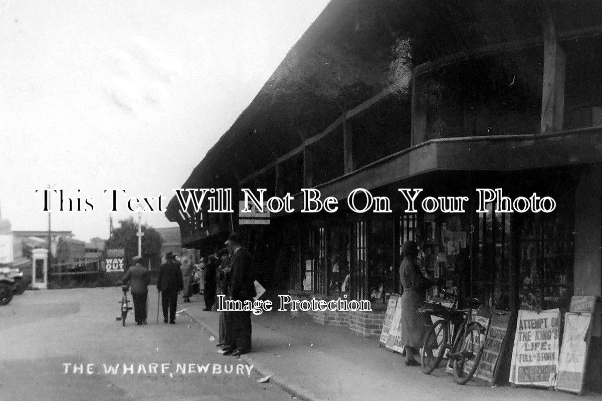 BK 736 - The Wharf, Newbury, Berkshire c1936