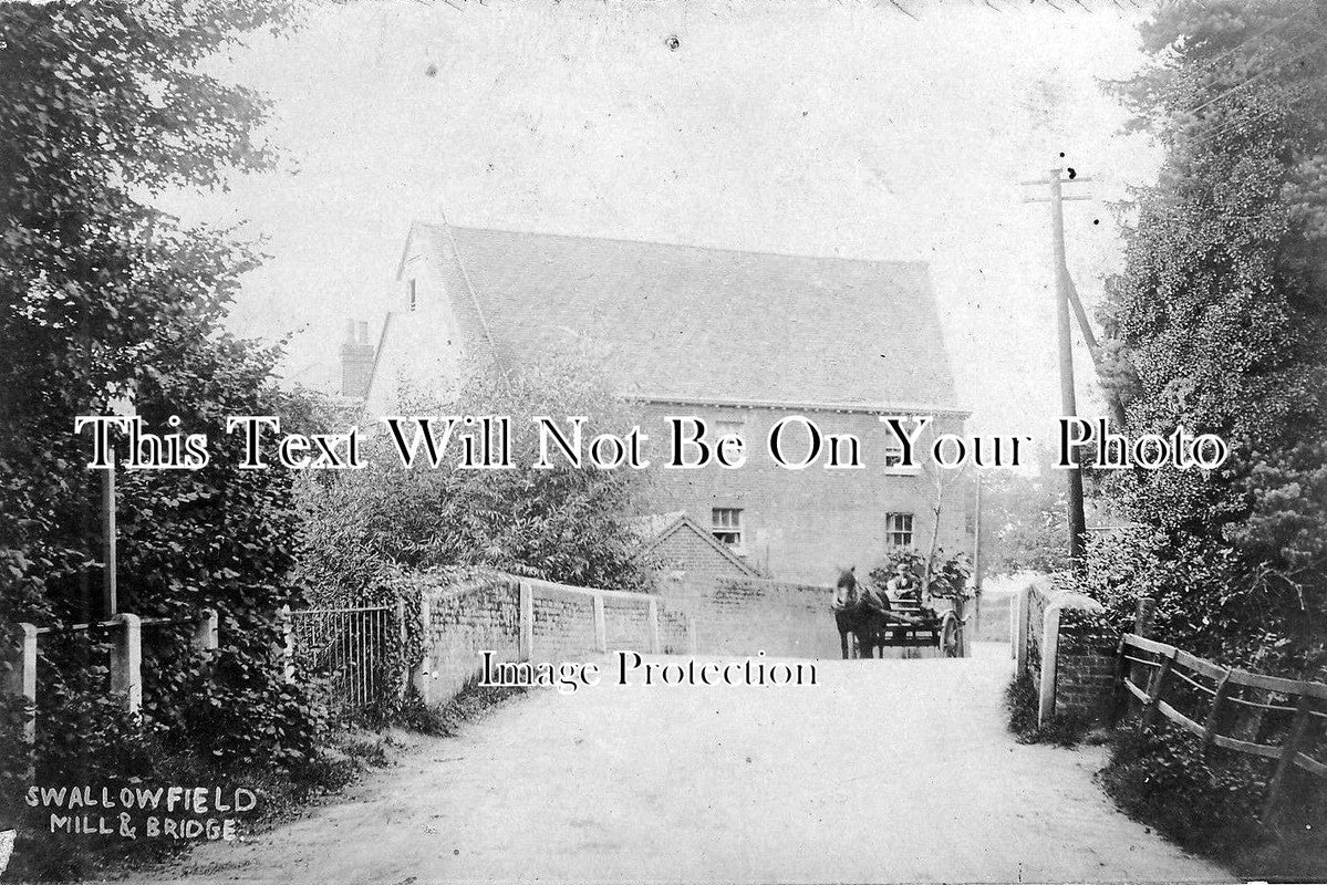 BK 74 - Mill & Bridge, Swallowfield, Berkshire