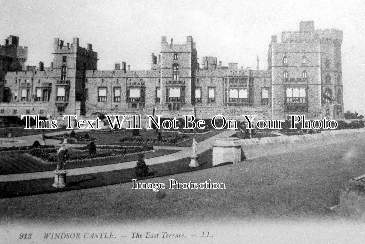 BK 776 - East Terrace, Windsor Castle, Berkshire