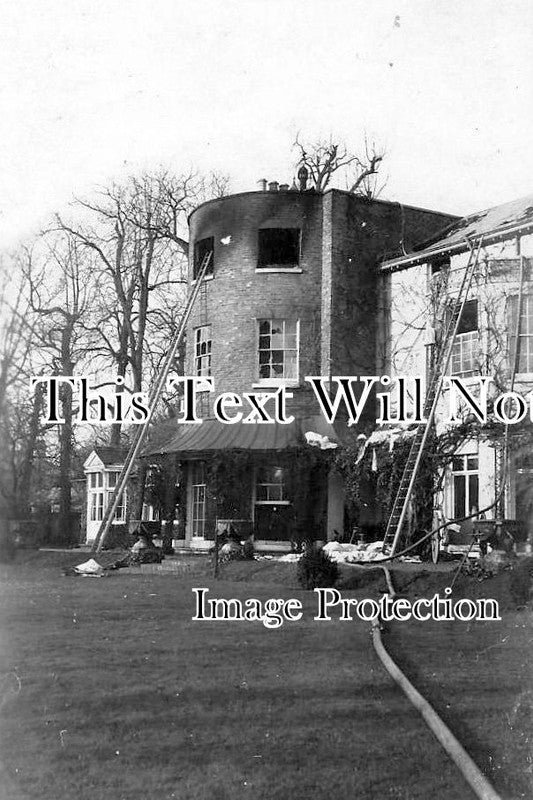 BK 789 - Lullebrook Manor After Fire, Cookham, Berkshire