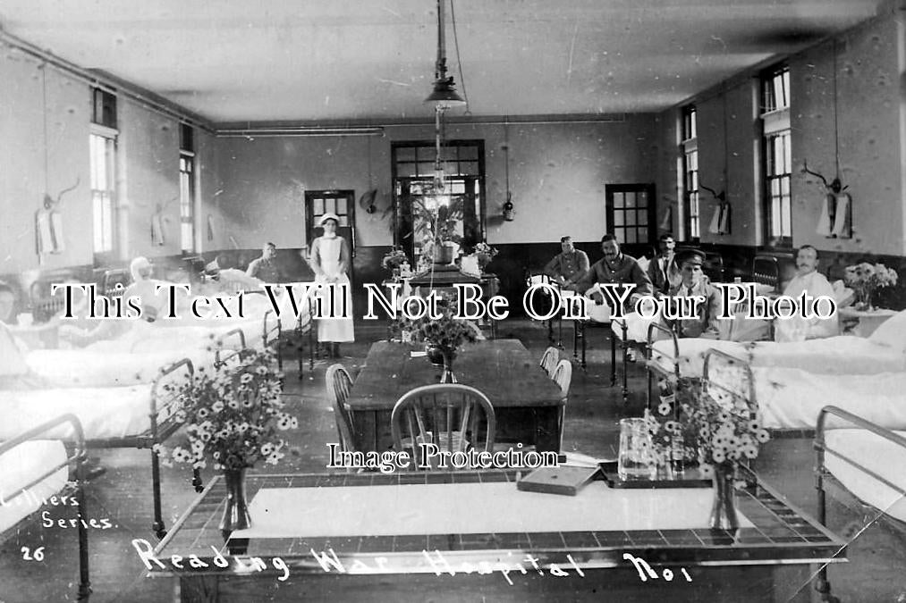 BK 79 - NO 1 War Hospital, Reading, Berkshire WW1