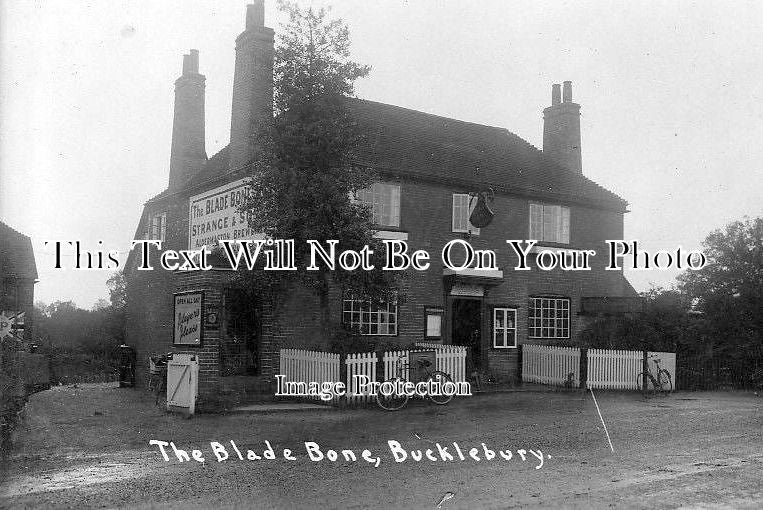 BK 798 - The Blade Bone Pub, Bucklebury, Berkshire