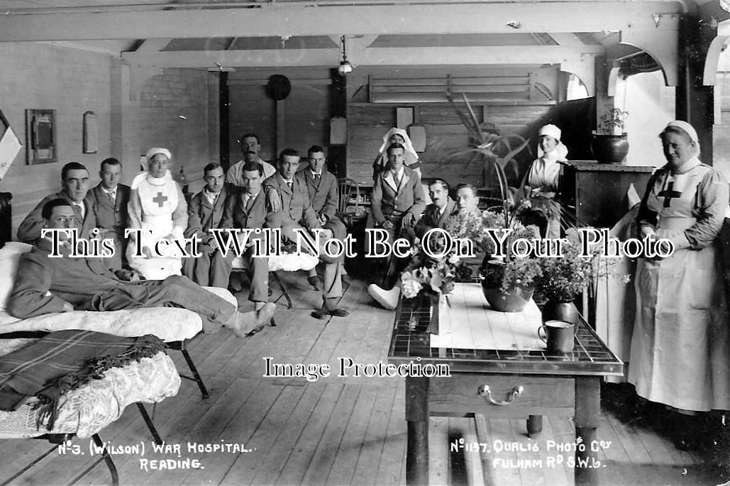 BK 80 - Reading War Hospital, Berkshire c1916