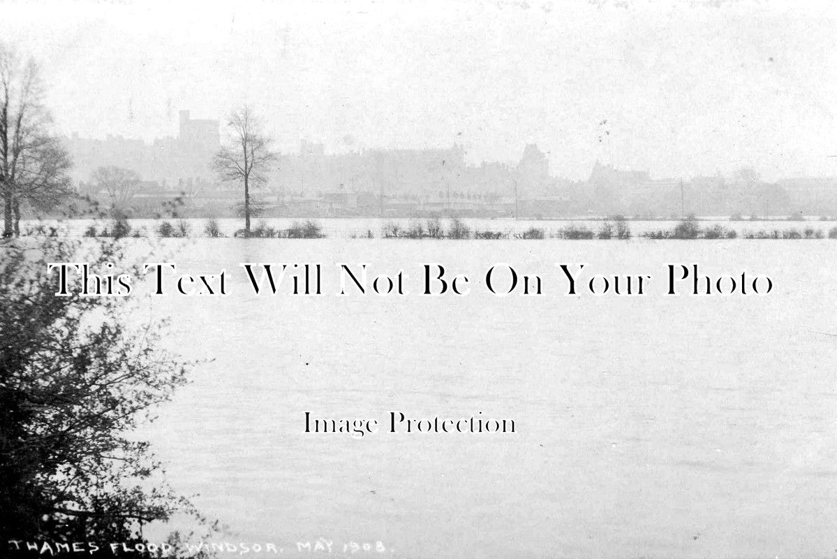 BK 810 - Thames Flood, Windsor, Berkshire 1908