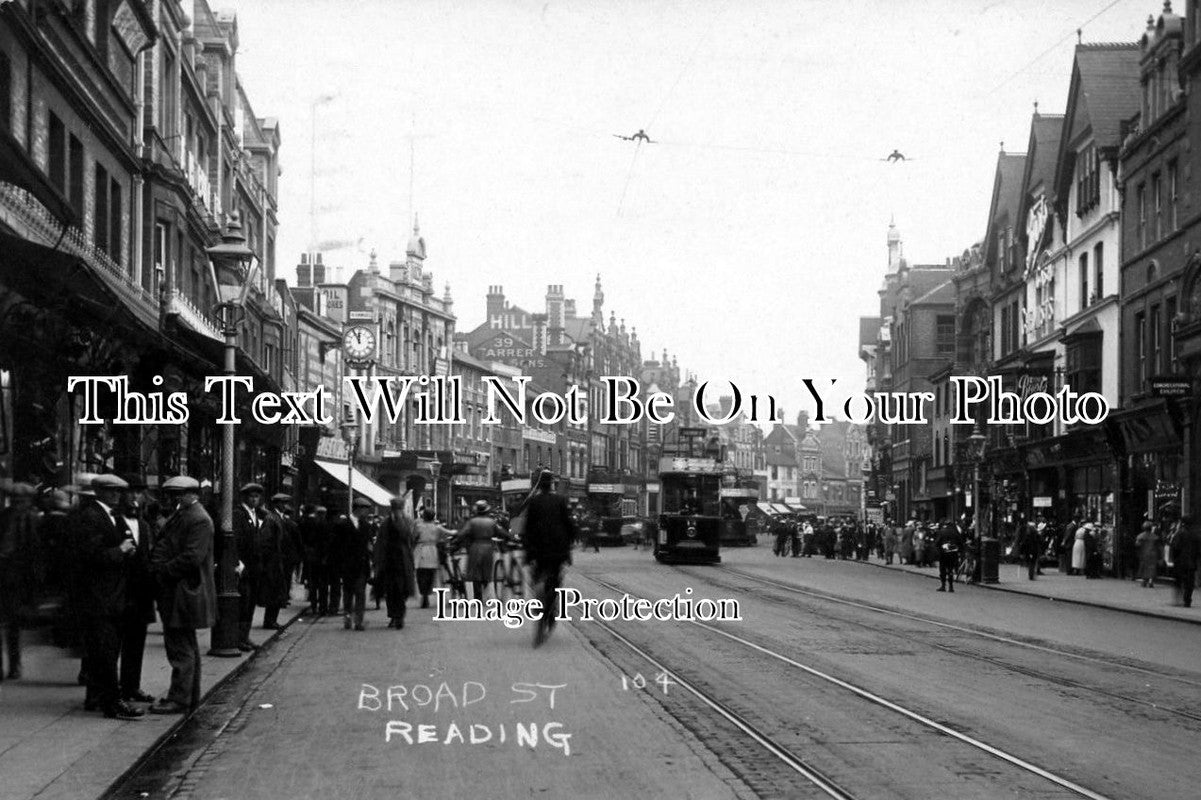 BK 85 - Broad Street, Reading, Berkshire - Tram etc
