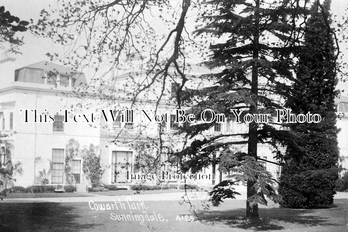 BK 929 - Cowarth Park, Sunningdale, Berkshire c1920