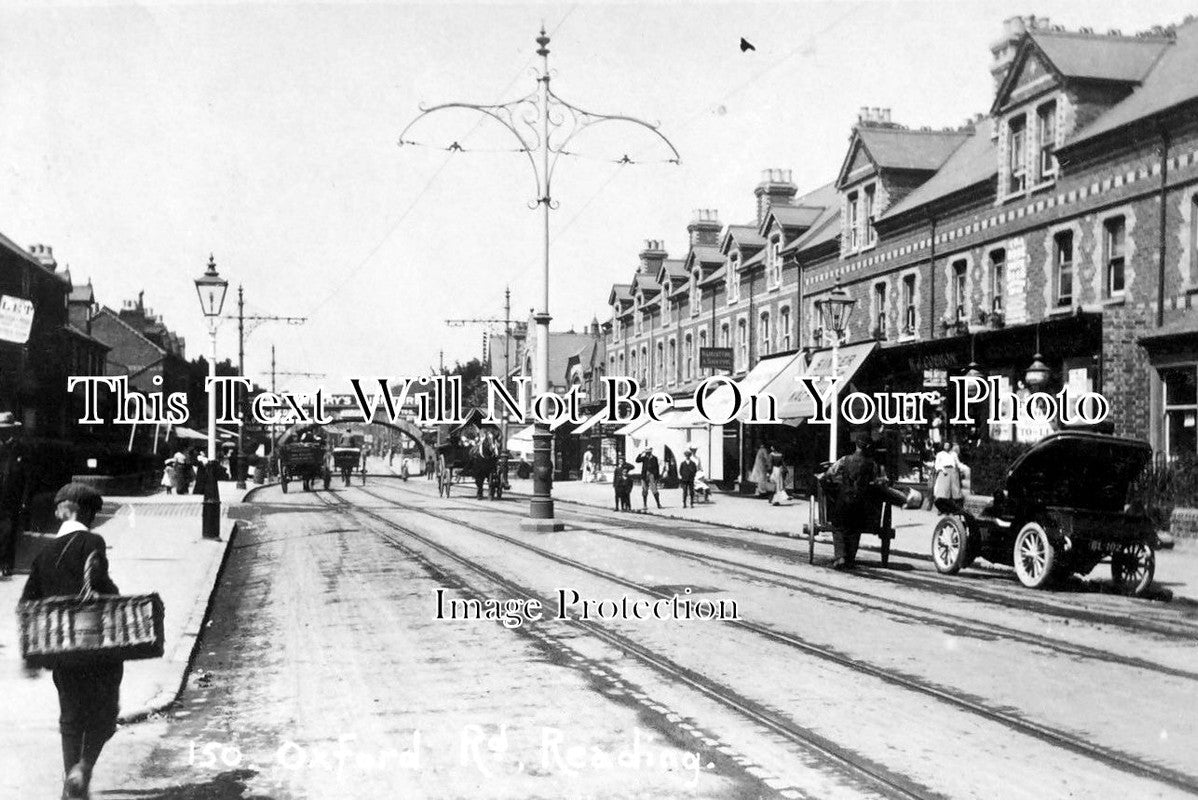 BK 951 - Oxford Road, Reading, Berkshire c1911