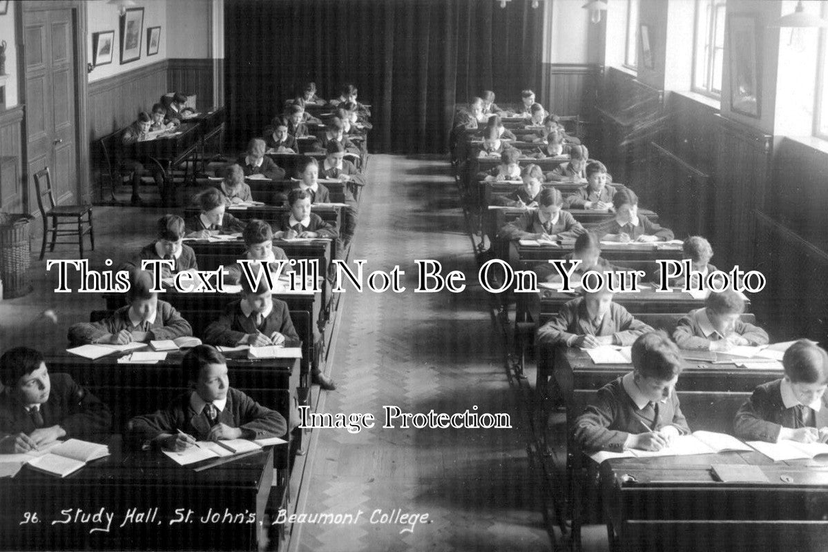 BK 988 - Study Hall, St Johns, Beaumont College, Windsor, Berkshire