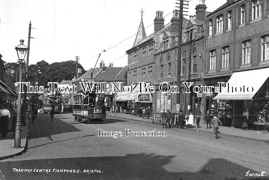 BR 247 - Fishponds Tramway Centre, Bristol c1919