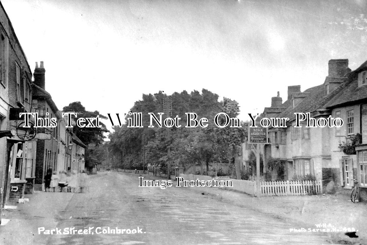 BU 1105 - Park Street, Colnbrook, Buckinghamshire c1914