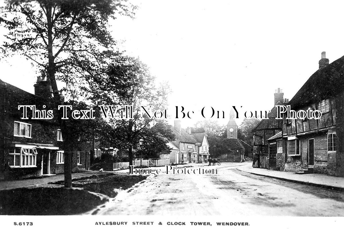 BU 1134 - Aylesbury Street & Clock Tower, Wendover, Buckinghamshire