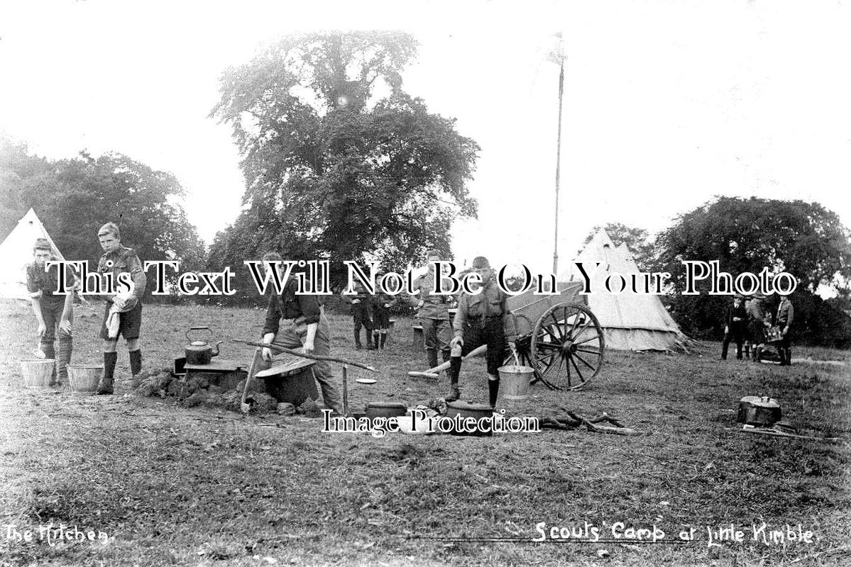 BU 1142 - The Kitchen, Scouts Camp At Little Kimble, Buckinghamshire