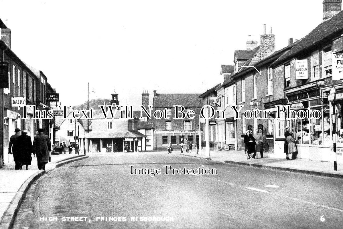 BU 1161 - High Street, Princes Risborough, Buckinghamshire c1959