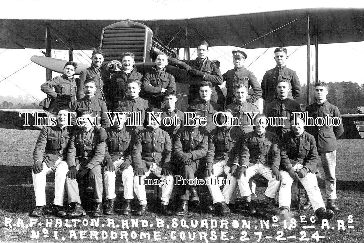 BU 1177 - RAF Halton A & B Squadron, Buckinghamshire