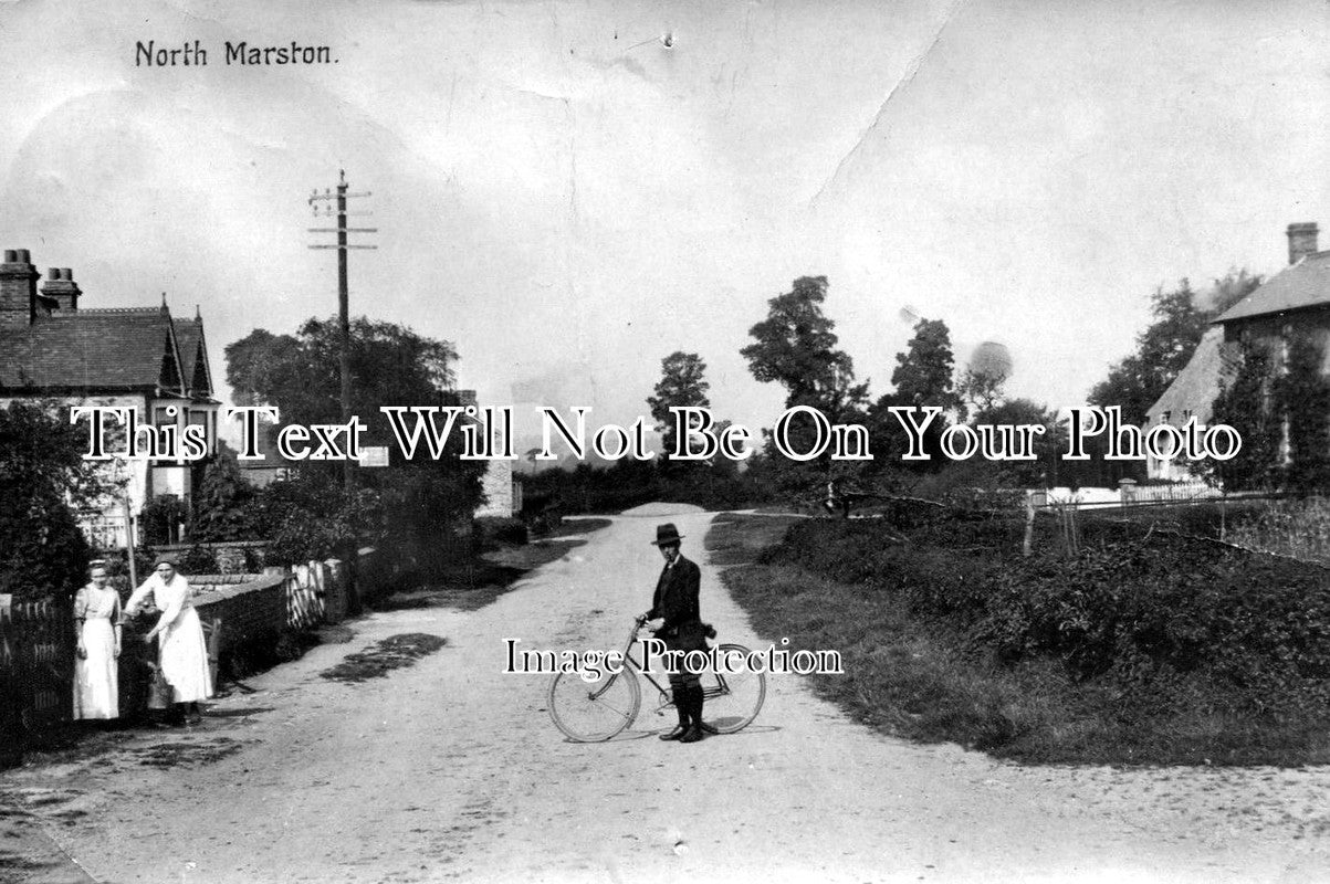 BU 118 - North Marston, Buckinghamshire c1922