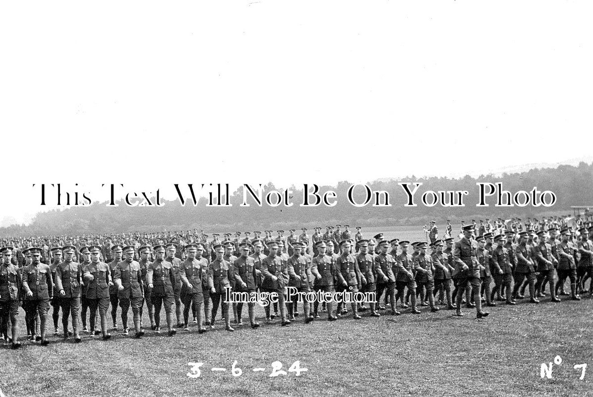 BU 1183 - RAF Halton Marching Soldiers, Buckinghamshire