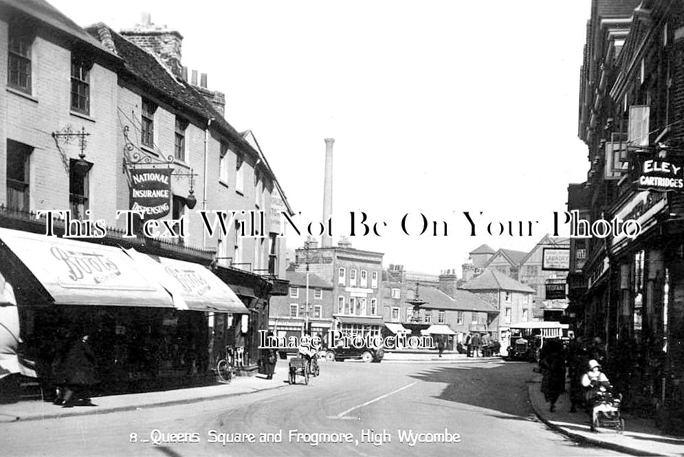 BU 1190 - Queens Square & Frogmore, High Wycombe, Buckinghamshire