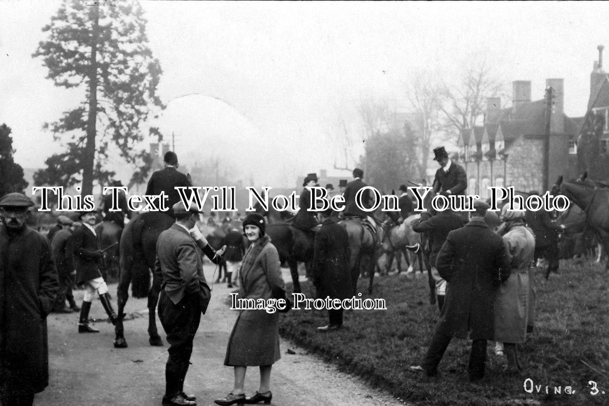 BU 135 - Oving Fox Hunt, Buckinghamshire c1932