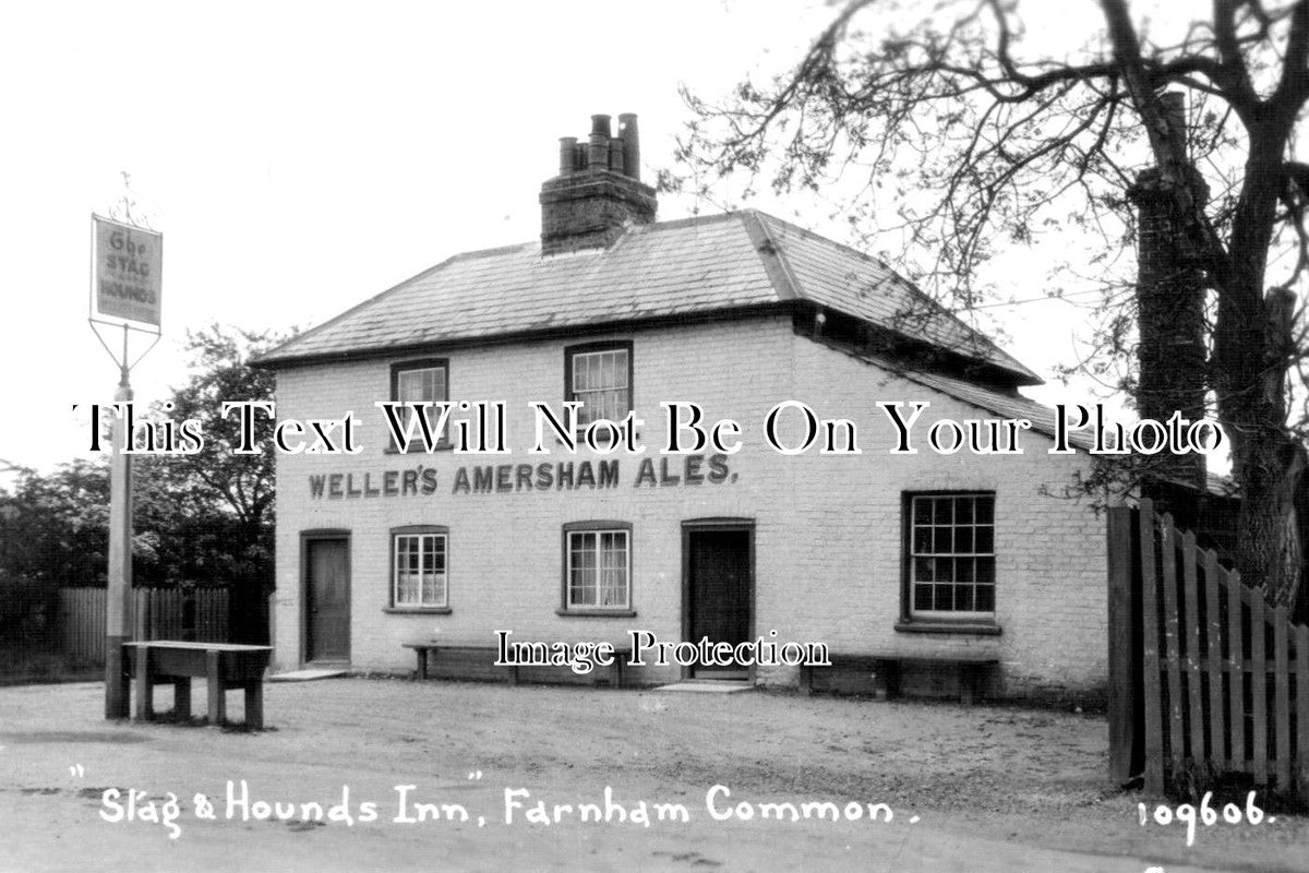 BU 1394 - Stag & Hounds Inn, Farnham Common, Buckinghamshire