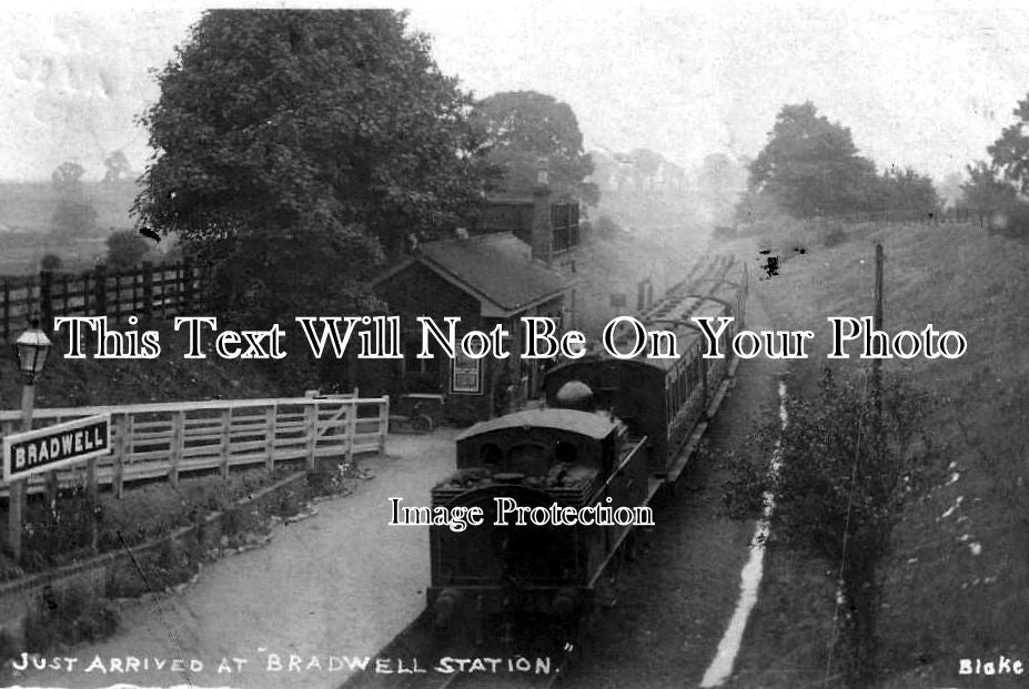 BU 166 - Bradwell Railway Station, Buckinghamshire c1910