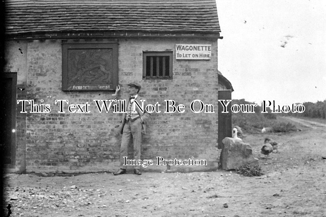 BU 167 - Red Lion Inn, Bledlow Ridge, Thame, Buckinghamshire c1913