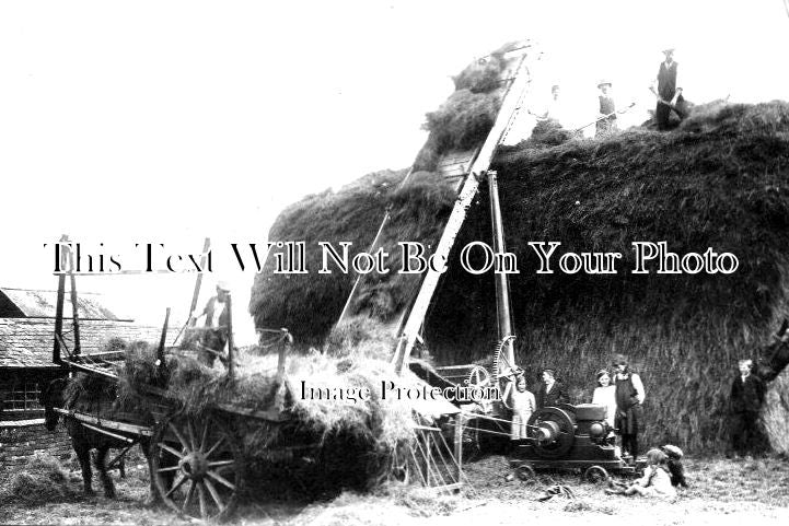 BU 1751 - Haymaking At Drayton Parslow, Buckinghamshire
