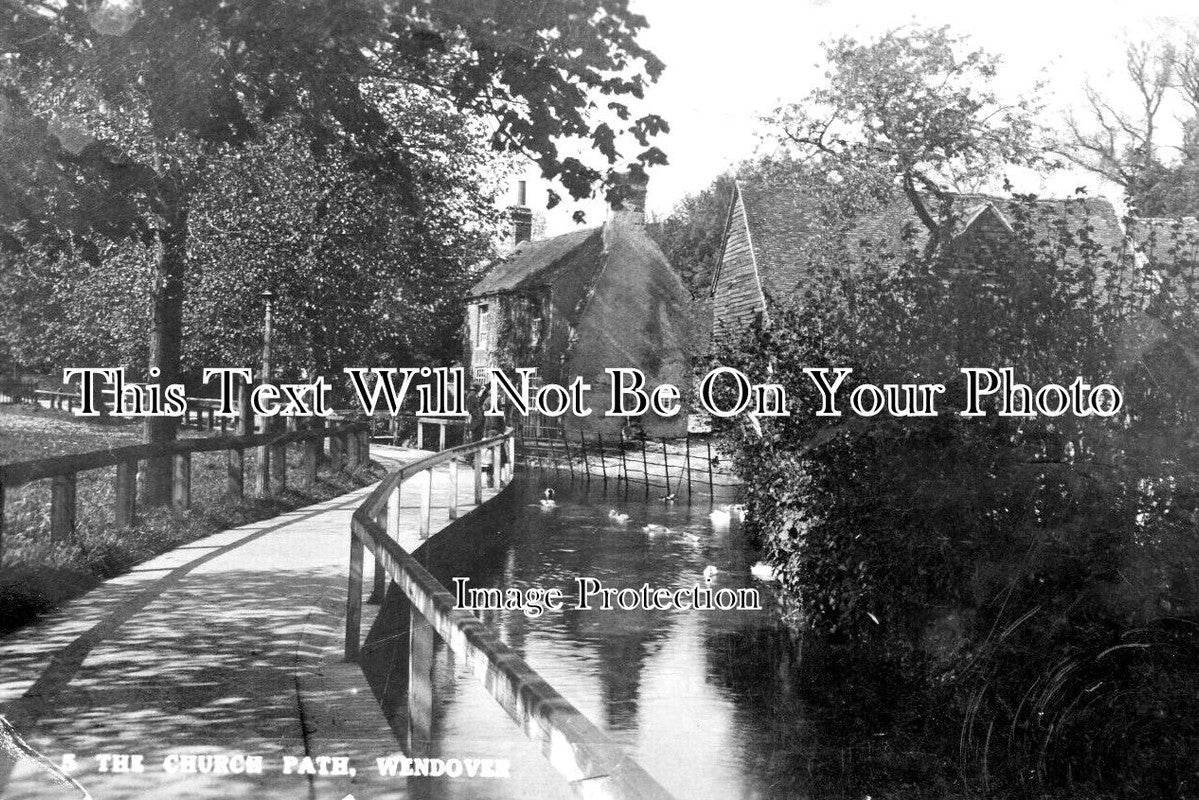 BU 1772 - The Church Path, Wendover, Buckinghamshire c1922