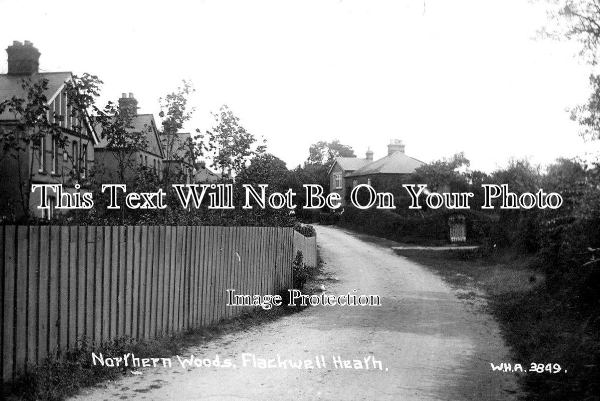 BU 1796 - Northern Woods, Flackwell Heath, Buckinghamshire c1916