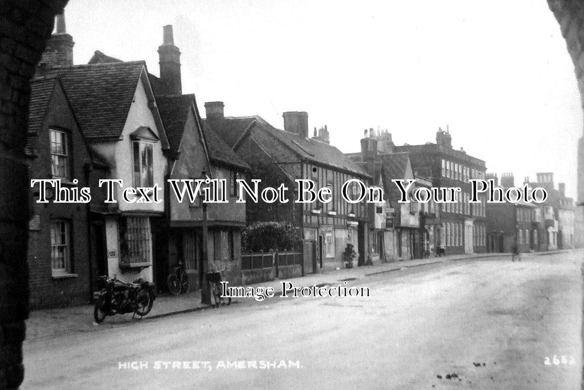 BU 1824 - High Street, Amersham, Buckinghamshire c1915
