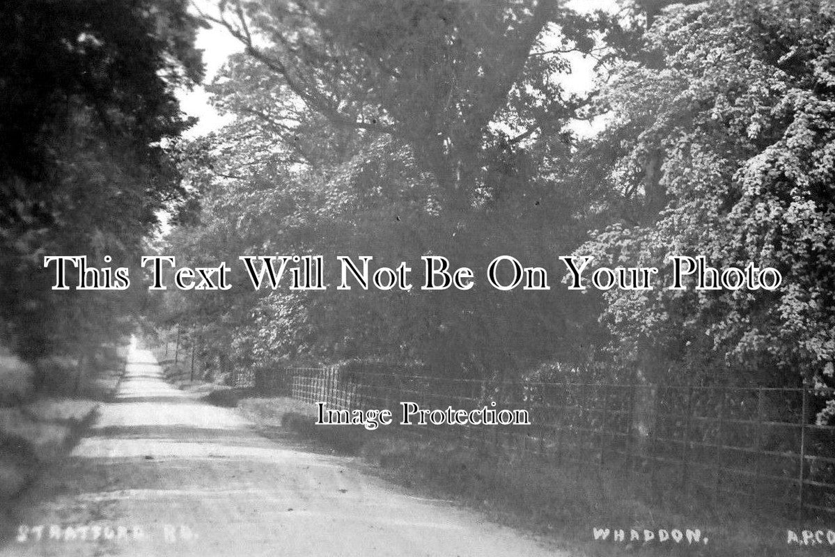 BU 1833 - Stratford Road, Whaddon, Bletchley, Buckinghamshire c1917