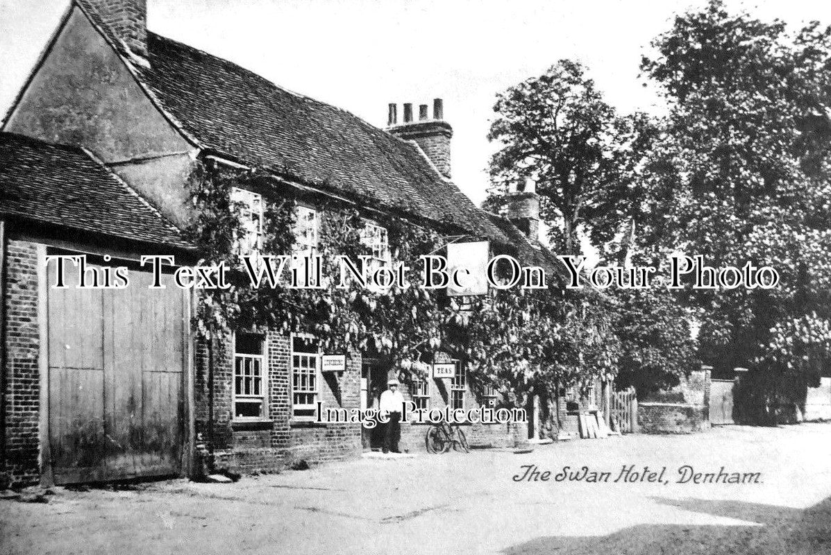 BU 1841 - The Swan Hotel, Denham, Buckinghamshire c1910