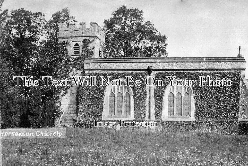 BU 1853 - Horsenden Church, Buckinghamshire