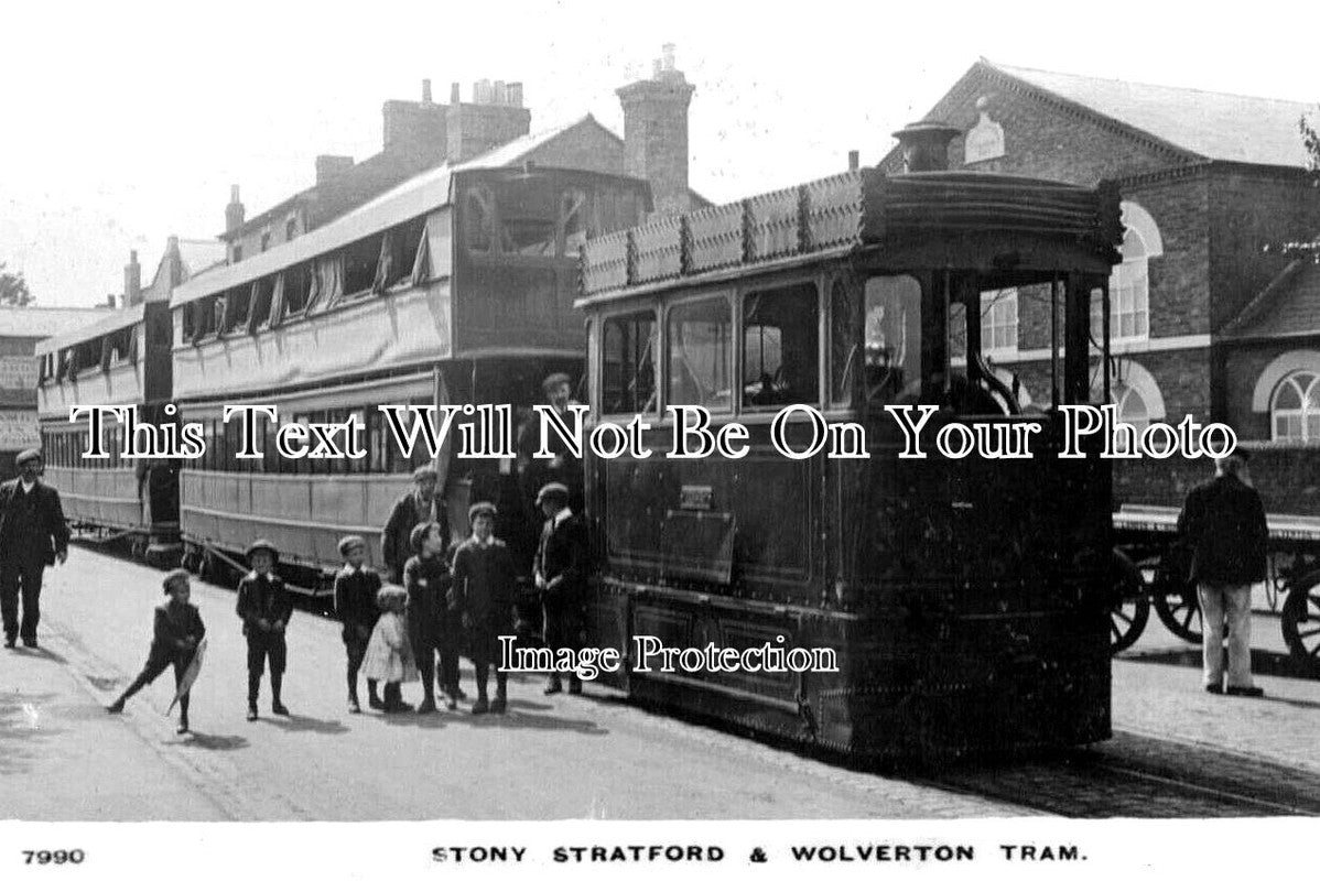 BU 1974 - Stony Stratford & Wolverton Tram, Buckinghamshire