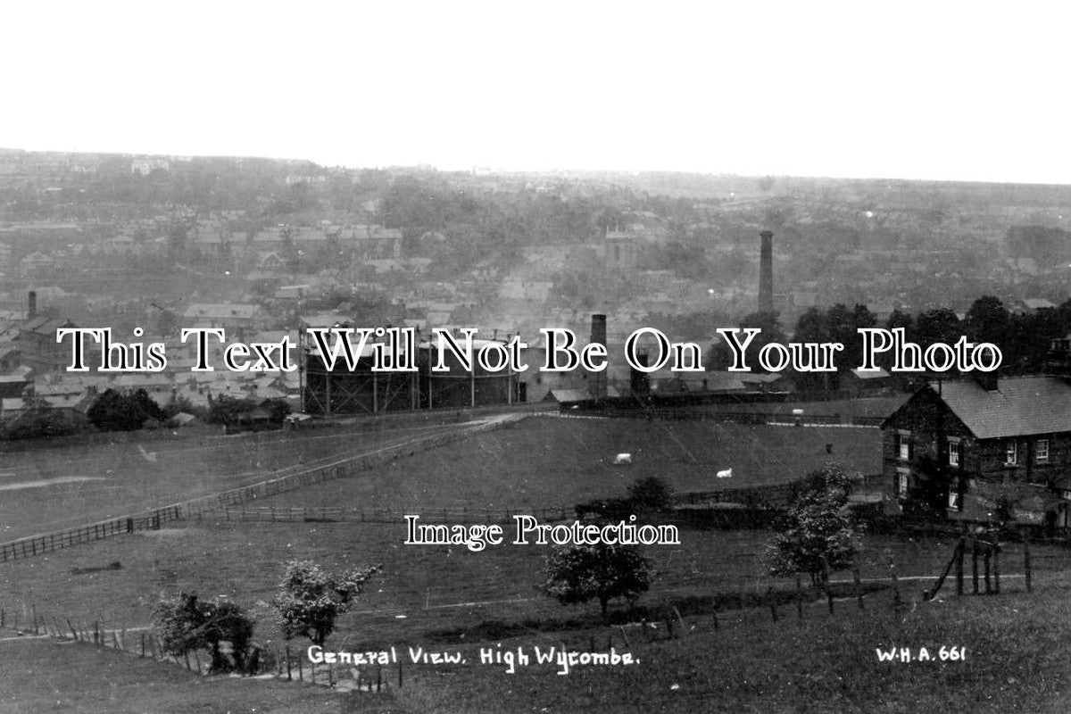 BU 1981 - General View Of High Wycombe, Buckinghamshire