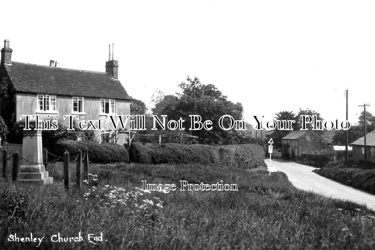 BU 1982 - Church End, Shenley, Buckinghamshire c1939