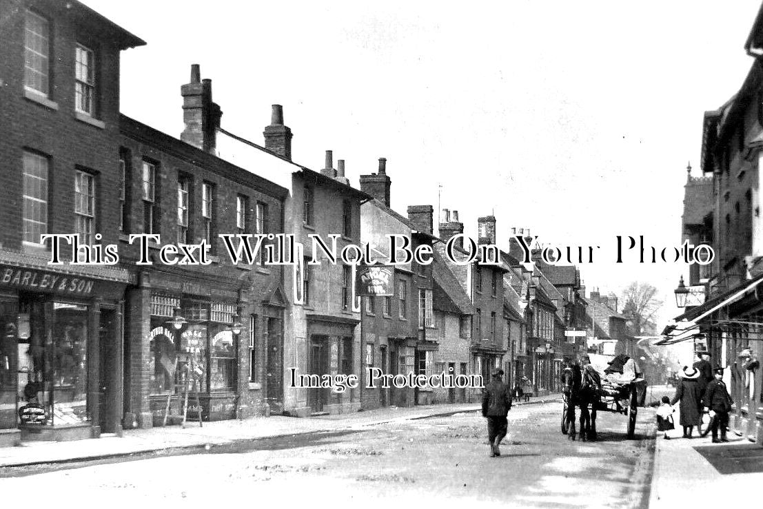 BU 2051 - The Angel Inn Pub, High Street, Stony Stratford, Buckinghamshire