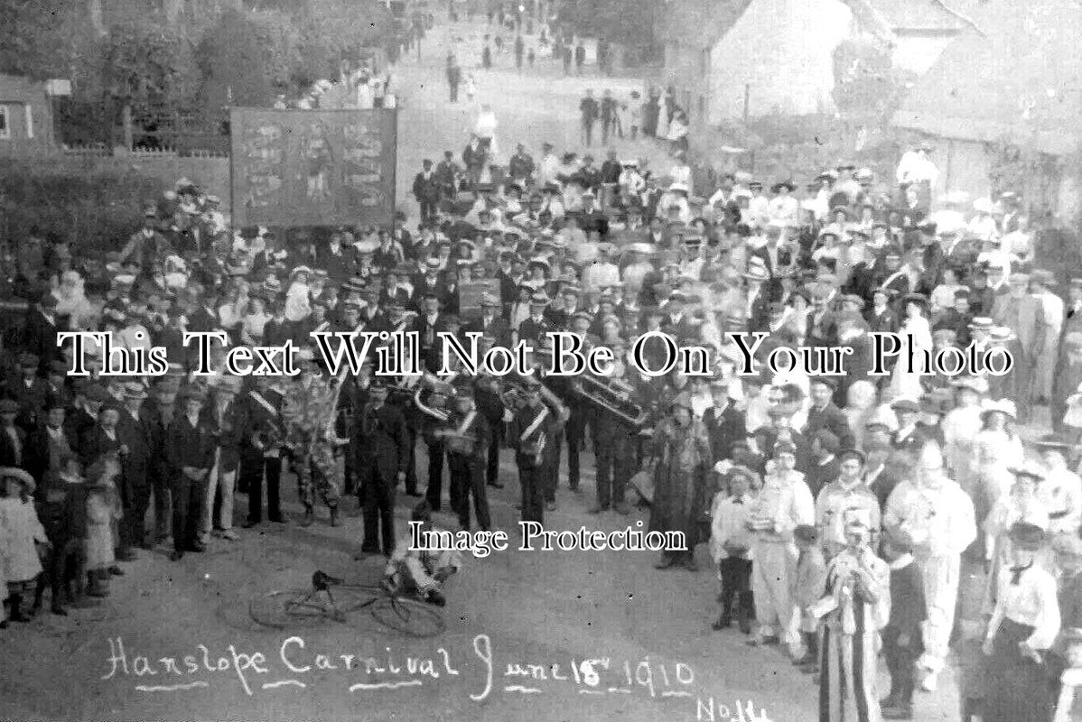 BU 2122 - Hanslope Carnival, Buckinghamshire 1910