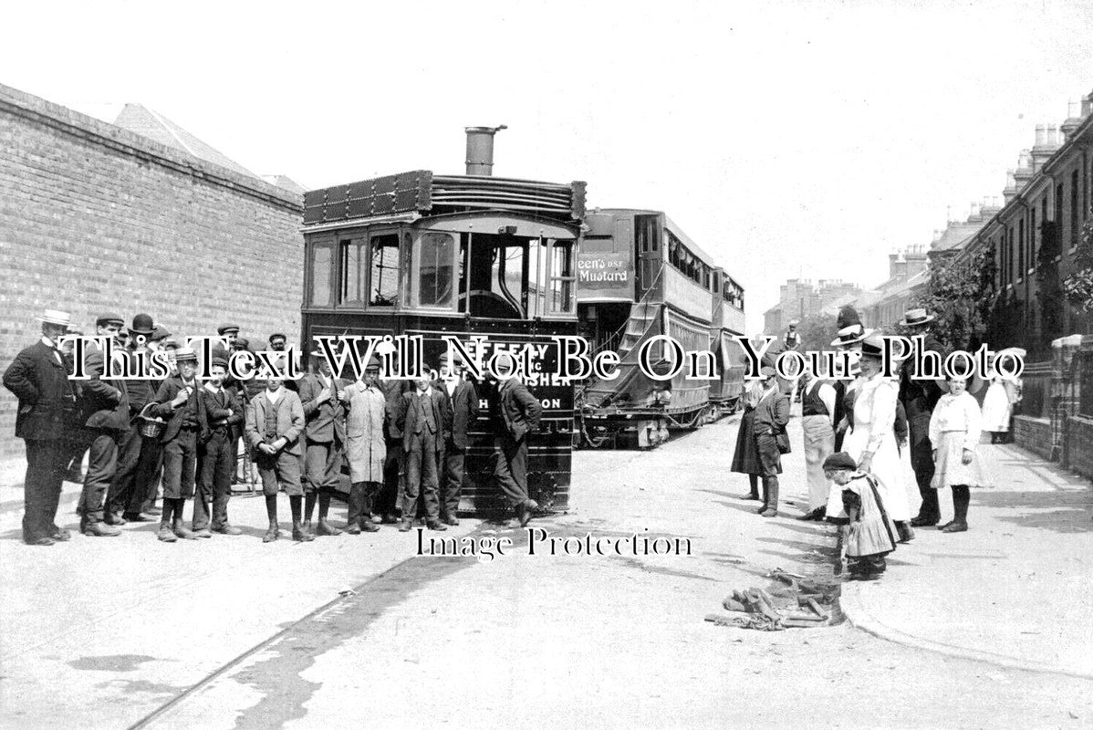 BU 2200 - Steam Tram Car, Stony Stratford, Buckinghamshire