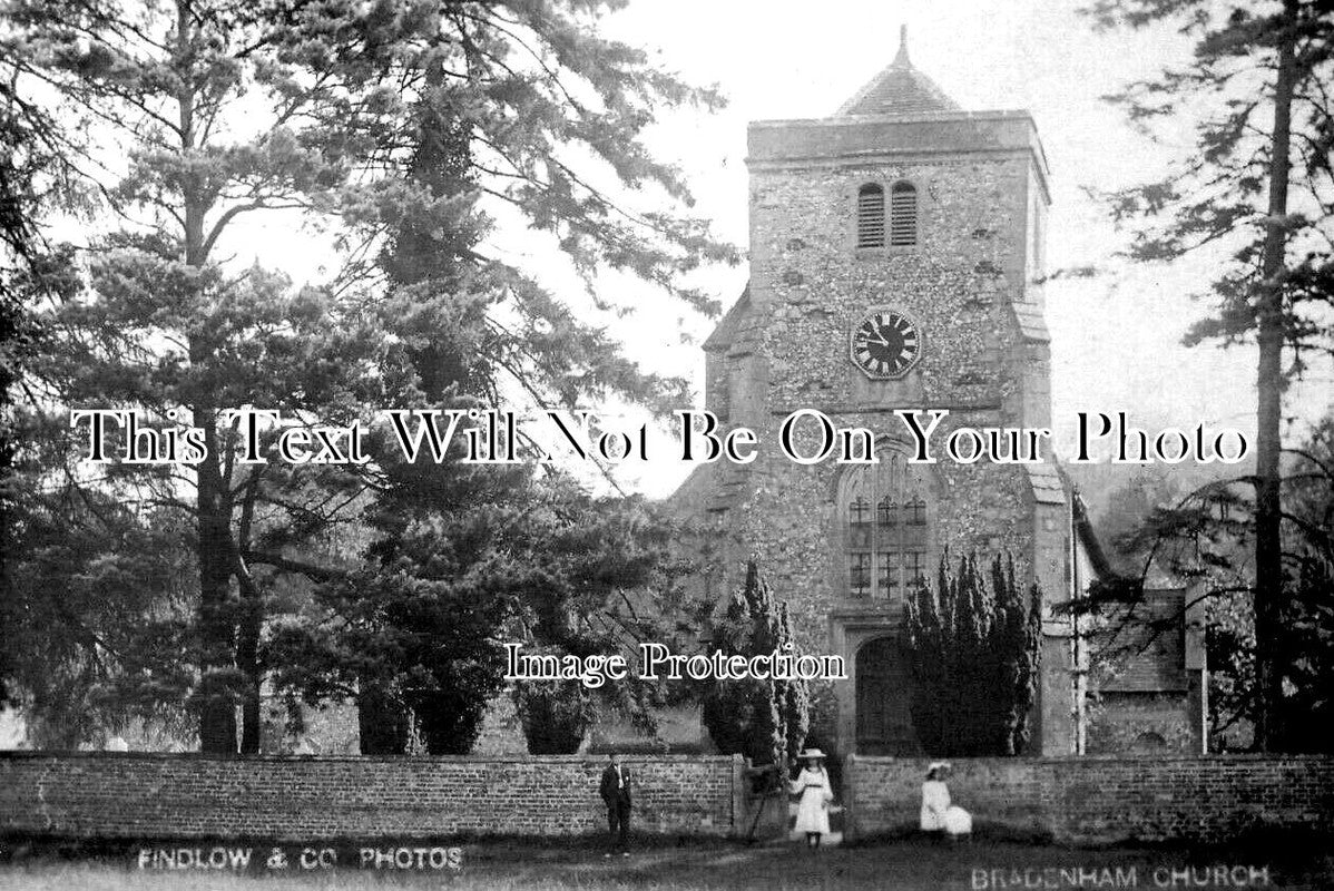 BU 2226 - St Botolph Church, Bradenham, Buckinghamshire c1910