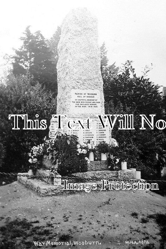 BU 2467 - Woodburn War Memorial, Buckinghamshire WW1