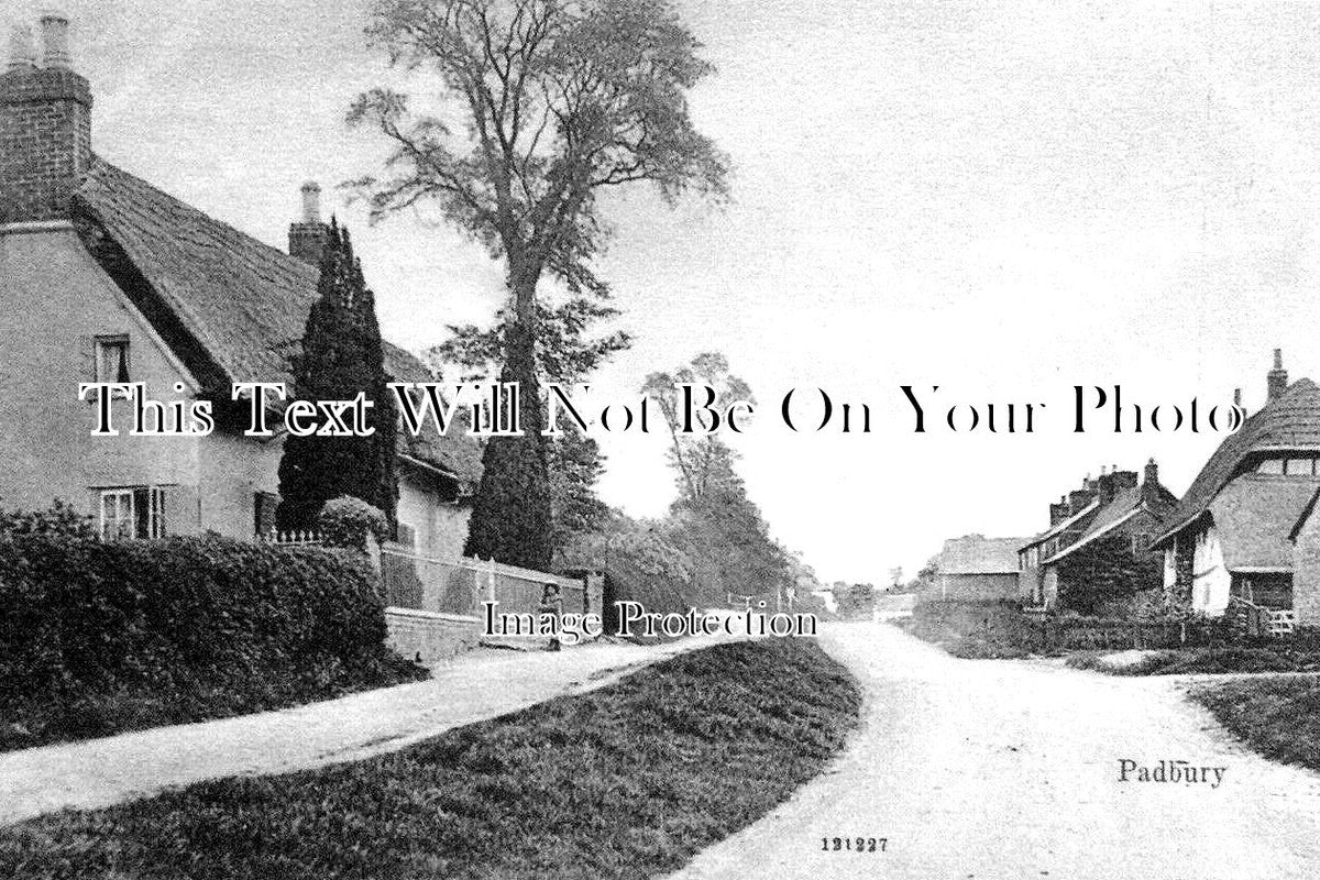 BU 2477 - Padbury, Buckinghamshire c1909