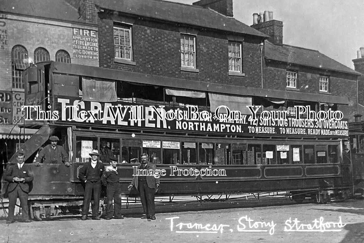 BU 2501 - Tramcar At Stony Stratford, Buckinghamshire