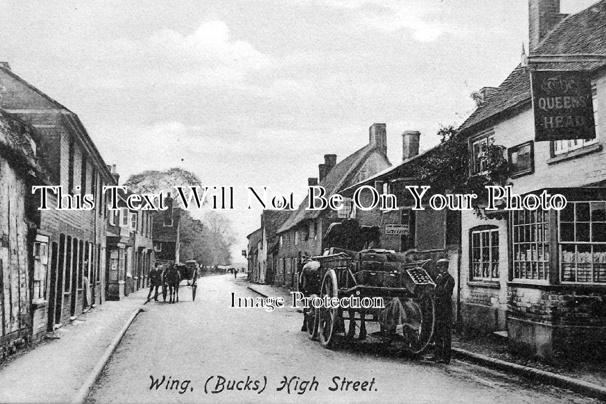 BU 365 - Queens Head Inn, High Street, Wing, Buckinghamshire