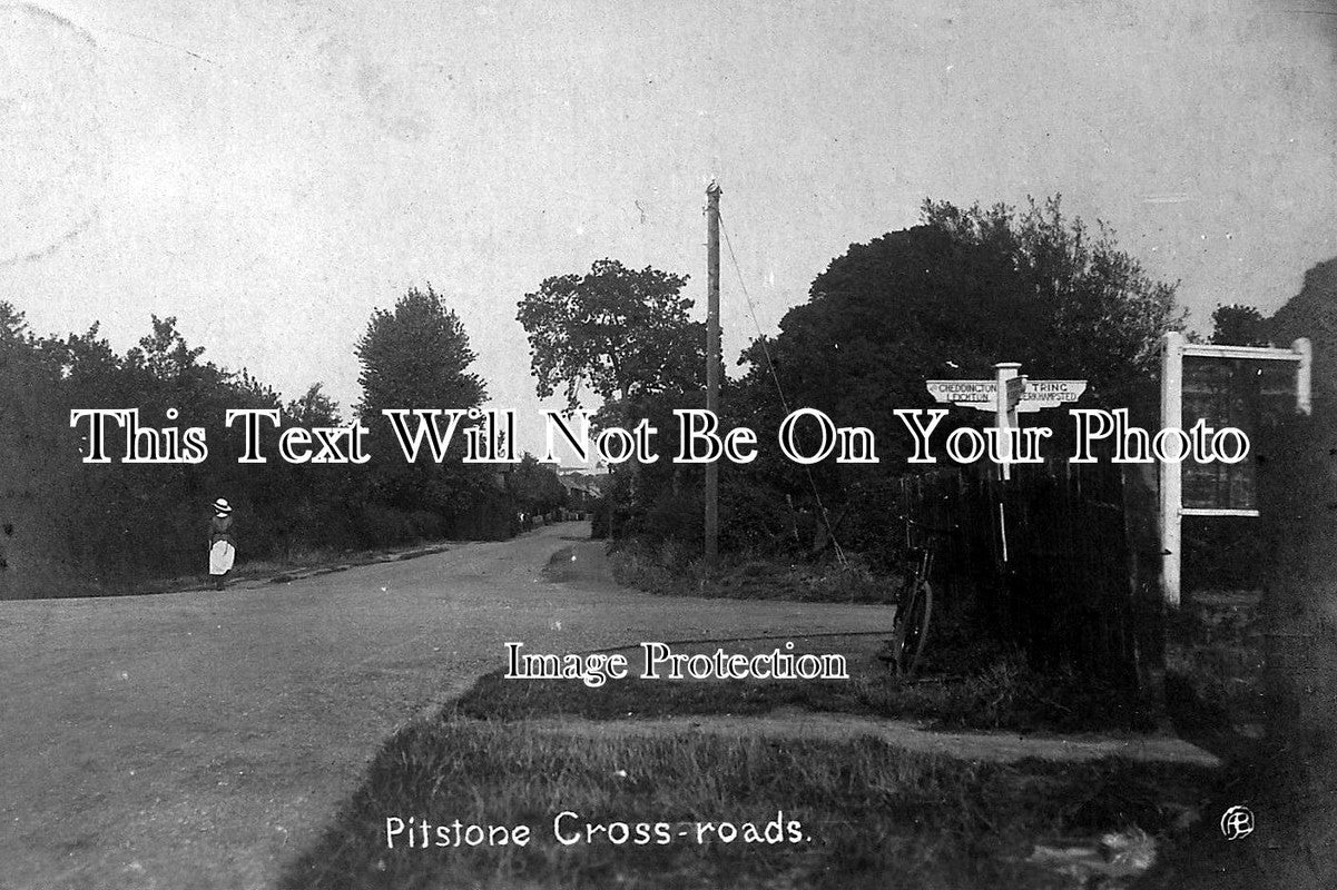 BU 54 - Pitstone Cross Roads, Buckinghamshire c1922