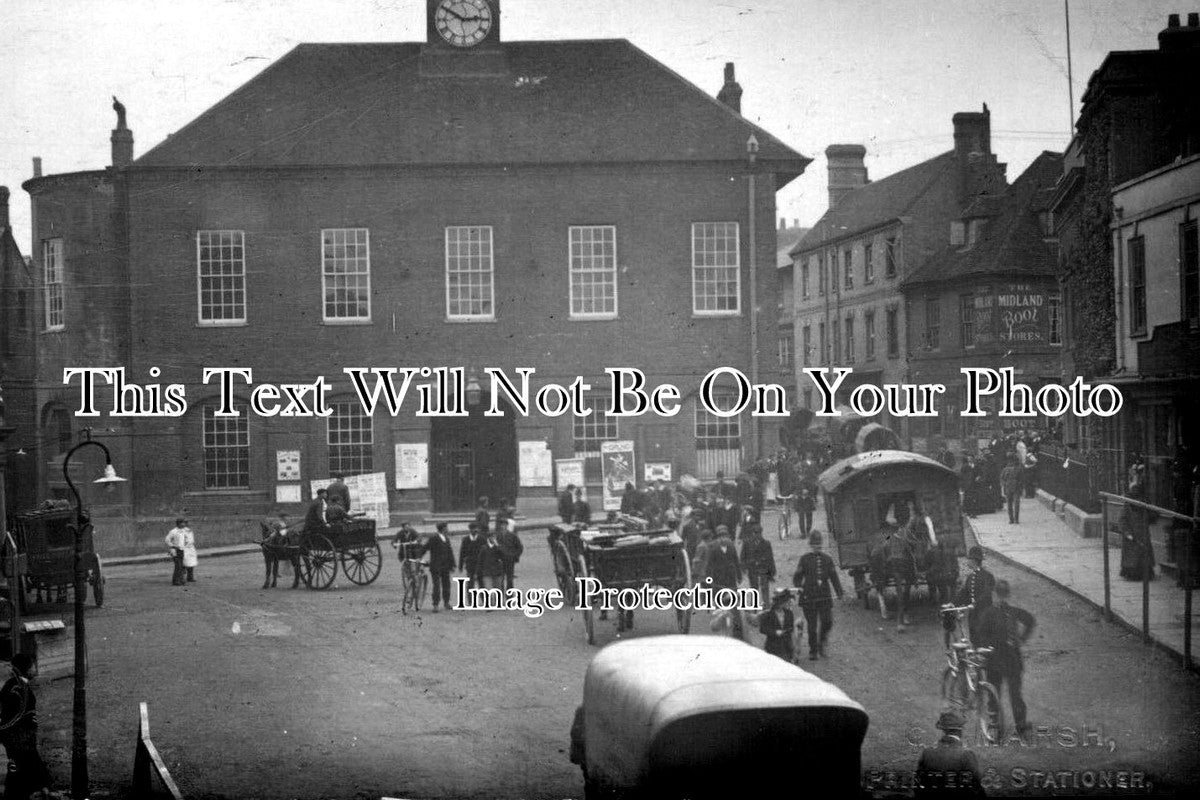 BU 81 - Market Square, Buckingham, Buckinghamshire c1912
