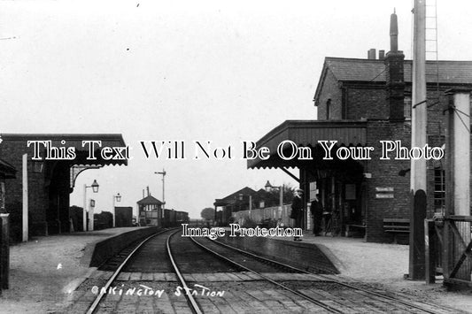 CA 101 - Oakington Railway Station, Cambridgeshire c1910