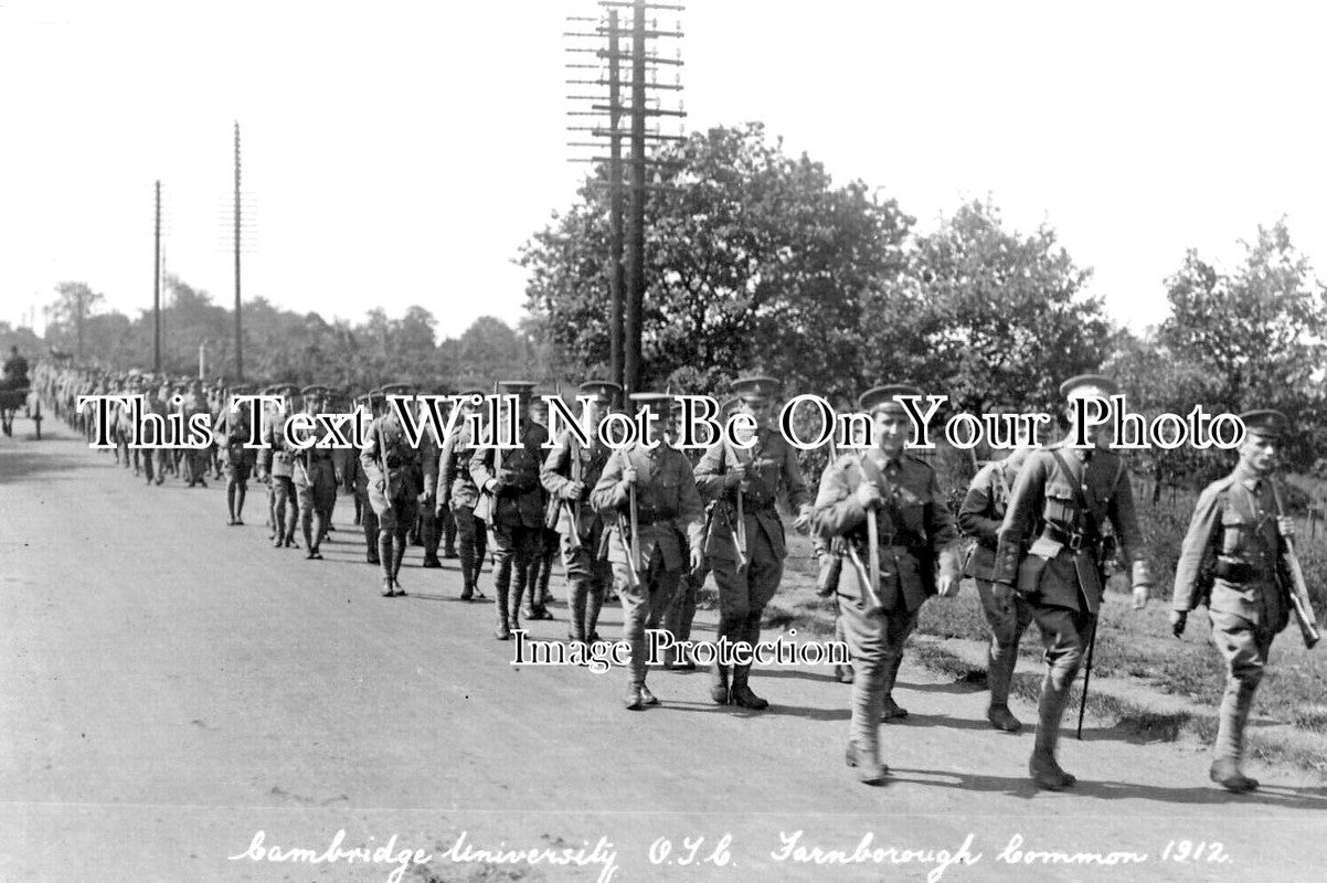 CA 1174 - Cambridge University Officer Training Corp OTC, Cambridgeshire